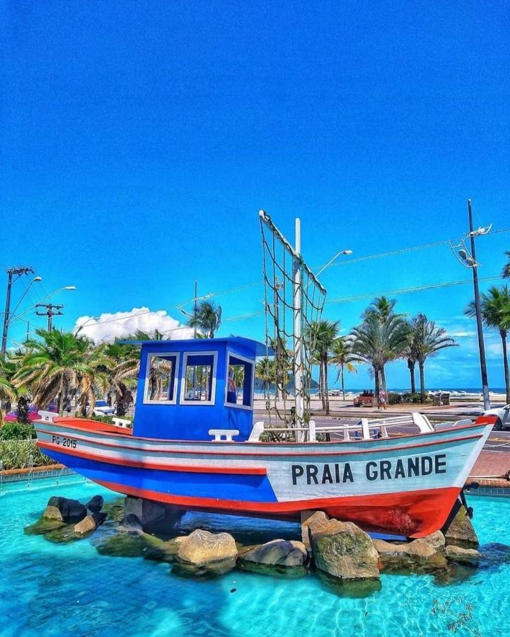 *Lindíssima casa com 3 suítes próximo da praia* Praia Grande (Santos) Exterior foto